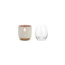 Demdaco - Mug And Wine Glass Set, When Baby Wakes/Sleeps Image 3