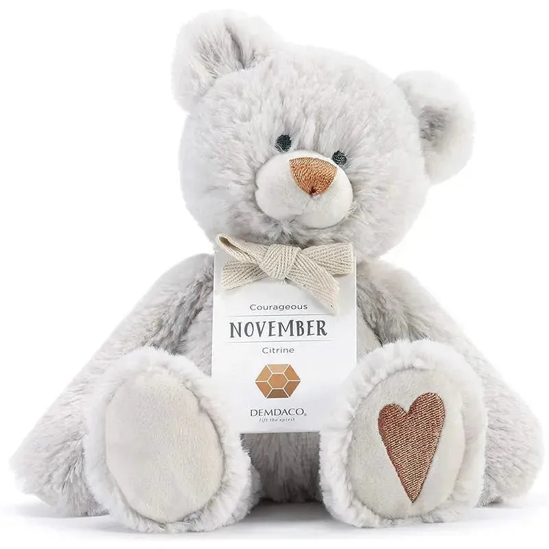 Demdaco - November Birthstone Plush Bear Image 1