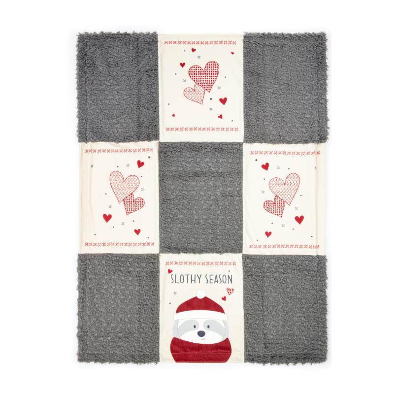 Demdaco - Sloth Baby Blanket Image 1