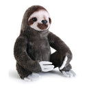 Beanbag sloth with soft gray fur, a friendly face, and white hands, ideal for cuddling or decor.