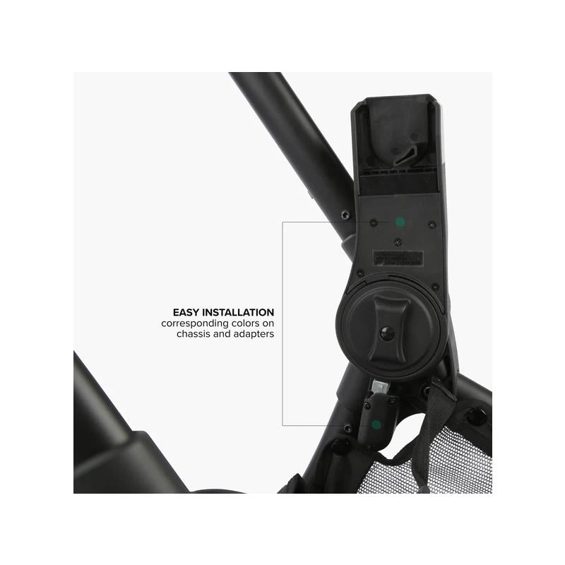 DFY - R1 Car Seat Adapters Black Image 4