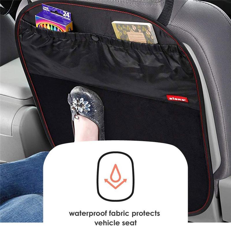 Diono Pack Of 2 Seat Protector Stuff N' Scuff, Black Image 3