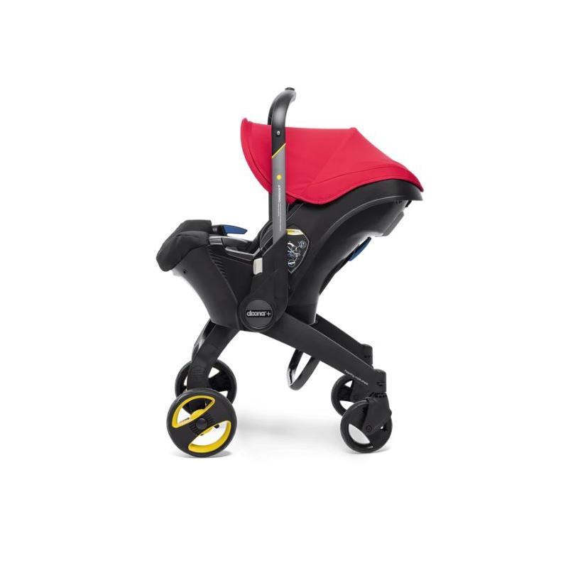 Doona - Infant Car Seat With Base & Stroller, Flame Red Image 7