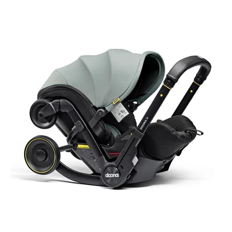Doona X Infant Car Seat & Latch Base, Dusty Sage Image 6