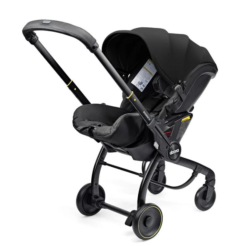 Doona X Infant Car Seat & Latch Base, Nitro Black Image 3