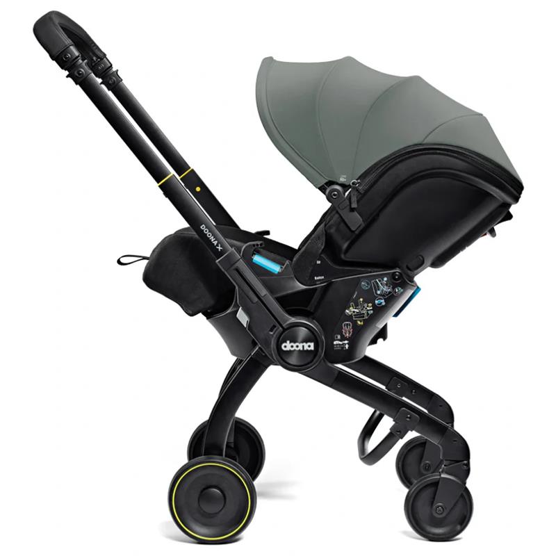 Doona X Infant Car Seat & Latch Base, Slate Green Image 4