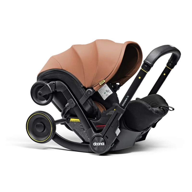 Doona X Infant Car Seat & Latch Base, Terracotta Image 4
