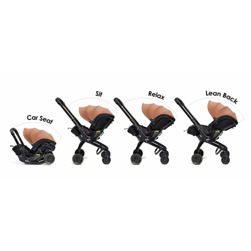 Doona X Infant Car Seat & Latch Base, Terracotta Image 6