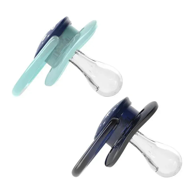 Dr. Brown - 2Pk Advantage Pacifiers, Stage 1, Blue Space Image 2