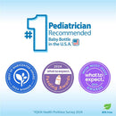 Dr. Brown 2Pk Anti-Colic Options+ Narrow Baby Bottle 8Oz/250Ml, Bear Owl Image 6