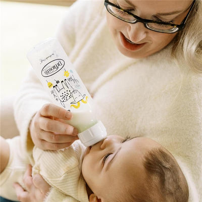 Dr. Brown 2Pk Anti-Colic Options+ Narrow Baby Bottle 8Oz/250Ml, Squirrel/Goat Image 2