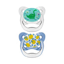 Dr. Brown - 2Pk Prevent Butterfly Shield Pacifier, Stage 2, Blue Image 1