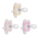 Dr. Brown 3Pk Advantage One-Piece Pacifiers, Stage 1, Pink Image 1