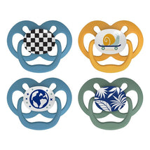 Dr. Brown 4Pk Advantage Glow-in-the-Dark Baby Pacifier, Stage 2, The Dark Blue Nature Image 2