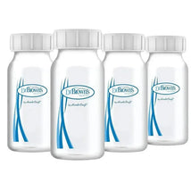 Dr. Brown - 4Pk Narrown Breastmilk Collection Bottles, 4 Oz Image 1