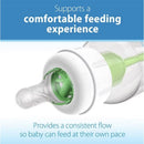 Dr. Brown 6Pk Level 3 Narrow Baby Bottle Silicone Nipples 6M+, Medium-Fast Flow Image 5