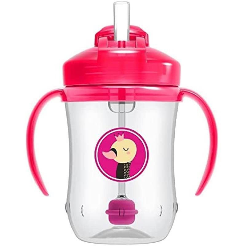 Dr. Brown - Baby's 1St Straw Cup, Pink Image 1