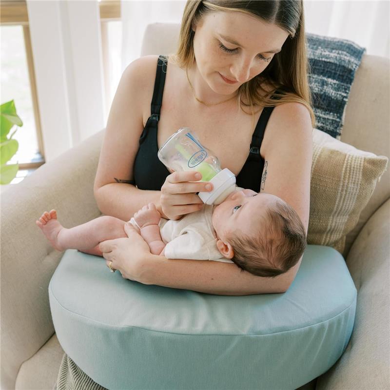 Dr. Brown Feeding & Nursing Lap Support Pillow, Storm Green Image 9