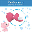 Dr. Brown Infant-To-Toddler Toothbrush, Pink Elephant, With Apple Pear Toothpaste Image 5