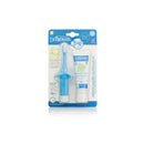 Dr. Brown Natural Flow Infant Toothbrush, Toothpaste Combo Pack, Blue Image 1