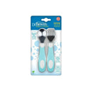 Dr. Brown - Soft Grip Spoon & Fork Set, Teal Image 4