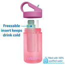 Dr. Brown Sport Bottle With Removable Freezer Stick, 12Oz/355Ml, Blue Image 7