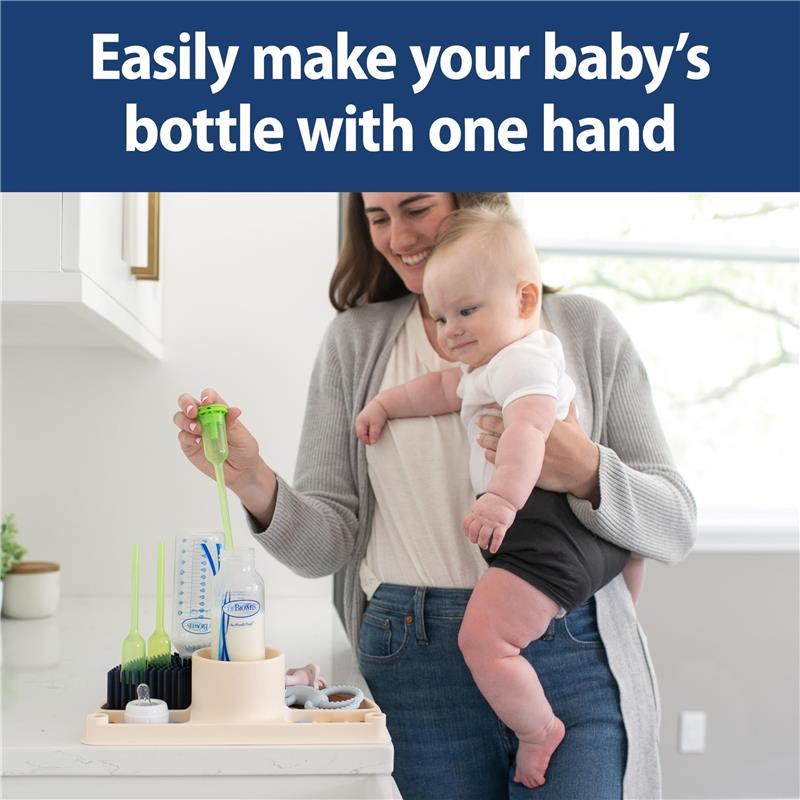 Dr. Brown's 2-in-1 Dry & Prep Silicone Mat, BPA-Free Image 2