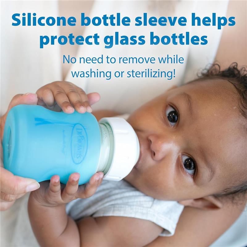 Dr. Brown's 20Pk Anti-Colic Options+ Wide-Neck Glass Baby Bottle Starter Set Image 4