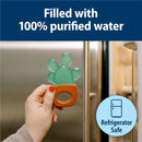 Dr. Brown's 2Pk AquaCool Water-Filled Teether, Green Cactus, BPA Free, 3M+ Image 3