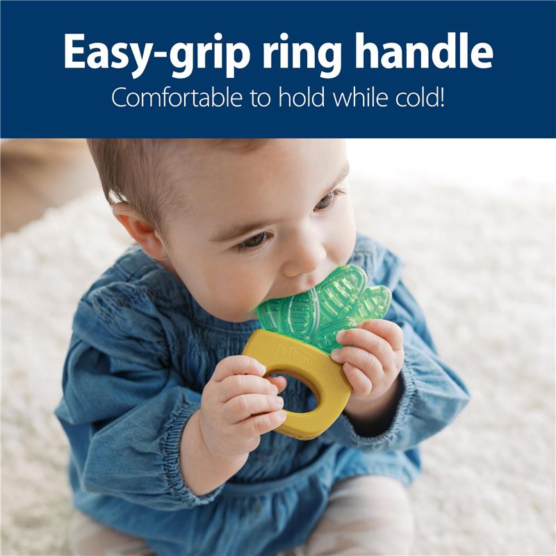 Dr. Brown's 2Pk AquaCool Water-Filled Teether, Green Cactus, BPA Free, 3M+ Image 5