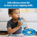 Dr. Brown's 2Pk Milestones Straw to 360° Cup Set, Convertible Toddler Training Cup Set with Interchangeable Silicone Straw and 360 Degree Cup Lids, Image 3