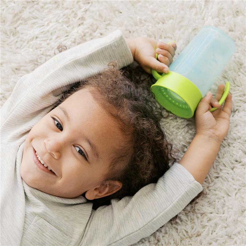 Dr. Brown's 2Pk Milestones Straw to 360° Cup Set, Convertible Toddler Training Cup Set with Interchangeable Silicone Straw and 360 Degree Cup Lids, Image 9