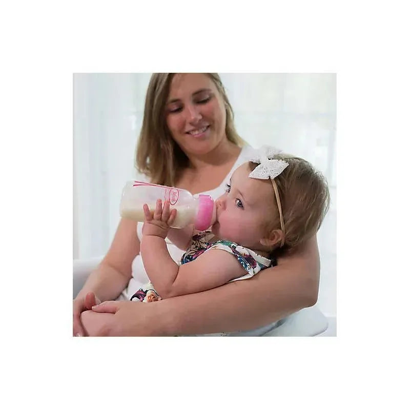 Dr. Brown's - 9 Oz Options+ Wide-Neck Bottle 2Pk, Pink Image 4