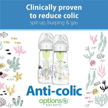Dr. Brown's - 9Oz/270Ml Options+ Wide-Neck Designer Bottles, Ocean Designs, 2-Pack Image 2