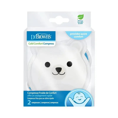 Dr. Brown's - 2Pk Cold Compress, Polar Bear & Whale Image 2