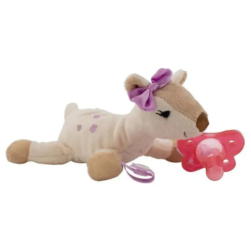 Dr. Brown's - Deer Lovey with Pink One-Piece Pacifier Image 1