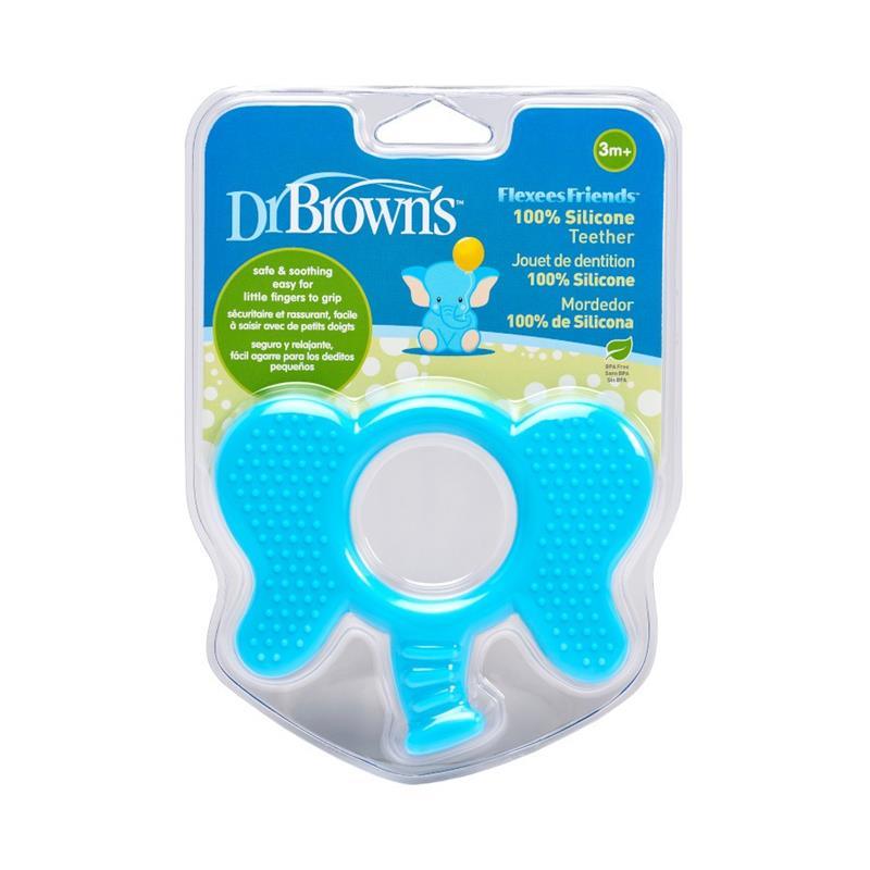 Dr. Brown's Flexees Friends Teethers, Assorted (purple, red or blue) Image 3