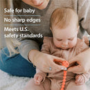 Dr. Brown's Gray & Green Silicone Pacifier Clips Image 4