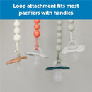 Dr. Brown's Gray & Green Silicone Pacifier Clips Image 7