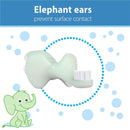 Dr. Brown's Infant-to-Toddler Toothbrush Elephant, Mint Image 4