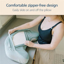 Dr. Brown's Lap Support Pillow Cover, Light Gray Image 3