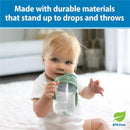 Dr. Brown's Milestones Baby's First Straw Cup 9oz/270Ml, Olive Green Image 2