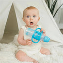 Dr. Brown's - Narrow Sippy Straw Bottles W/ Silicone Handles, Blue Image 4