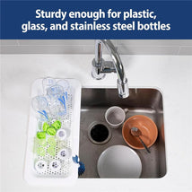 Dr. Brown's Sink Caddy for Baby Bottles and Parts with Two Brush Holders Image 2