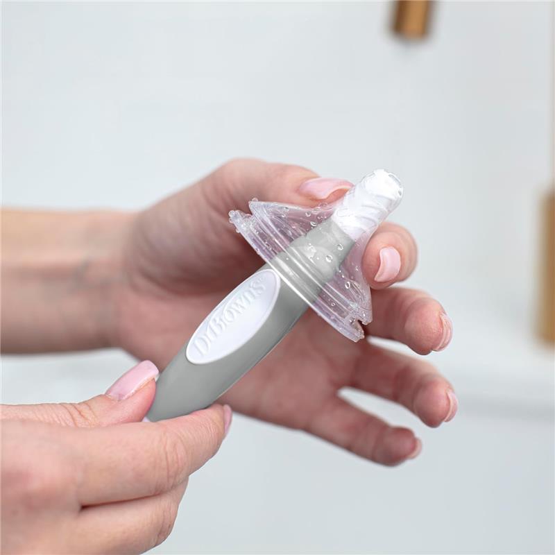 Dr. Brown's Soft Touch No Scratch Baby Bottle Cleaning Brush Image 4