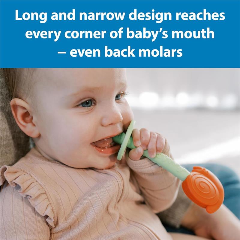 Dr. Brown's Teething Tubes for Babies, Bee & Snail Image 3
