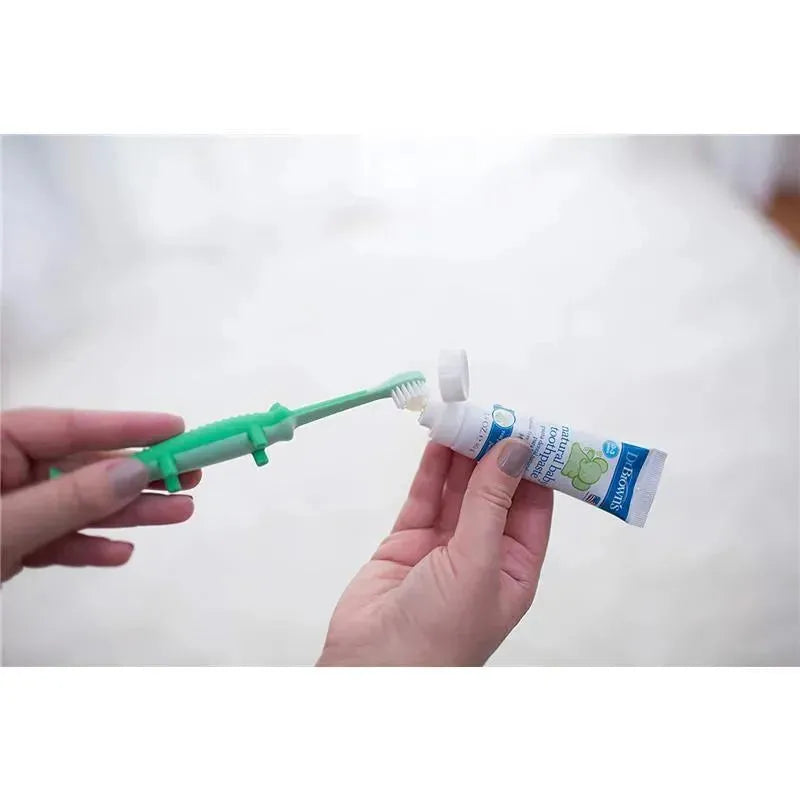 Dr. Brown's Toddler Toothbrush, Crocodile Image 6