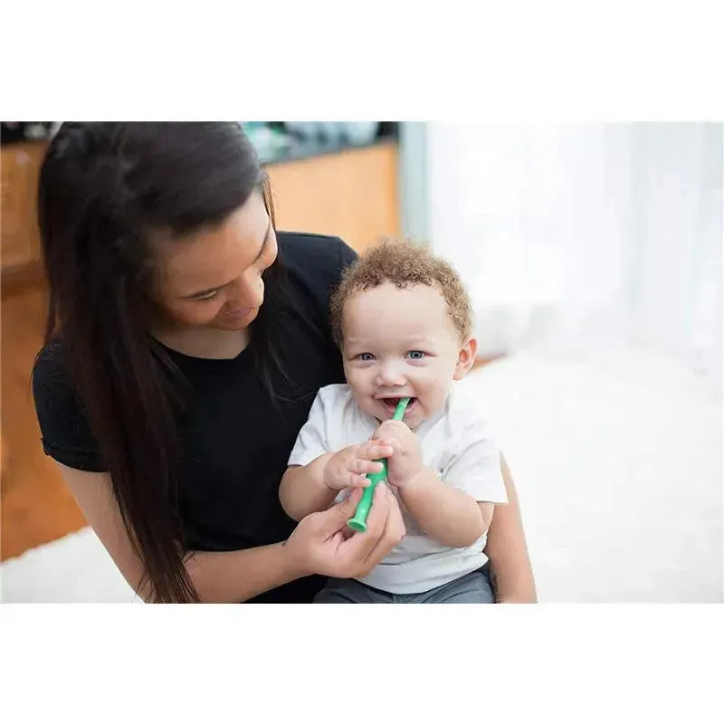 Dr. Brown's Toddler Toothbrush, Crocodile Image 7