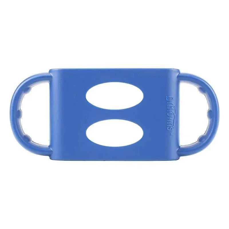 Dr. Brown's Wide Neck Silicone Handles, Blue Image 1