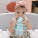 Dr. Brown's - Wide-Neck Sippy Straw Bottles W/ Silicone Handles, Green Image 5